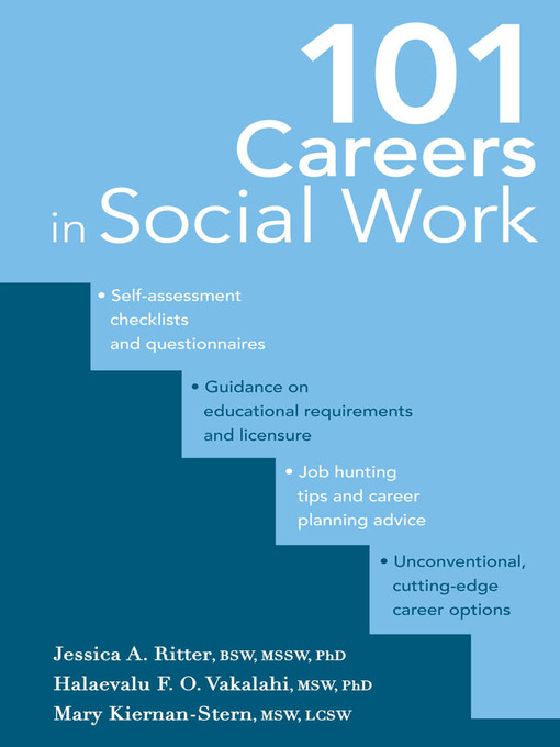 Title details for 101 Careers in Social Work by R. Hal Ritter - Available